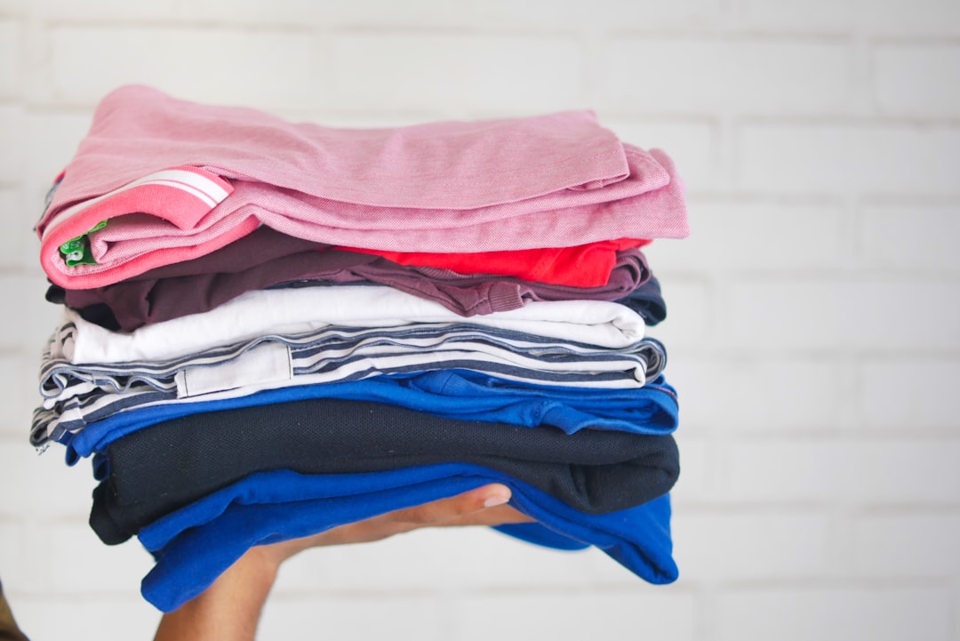 Photo folding t-shirt