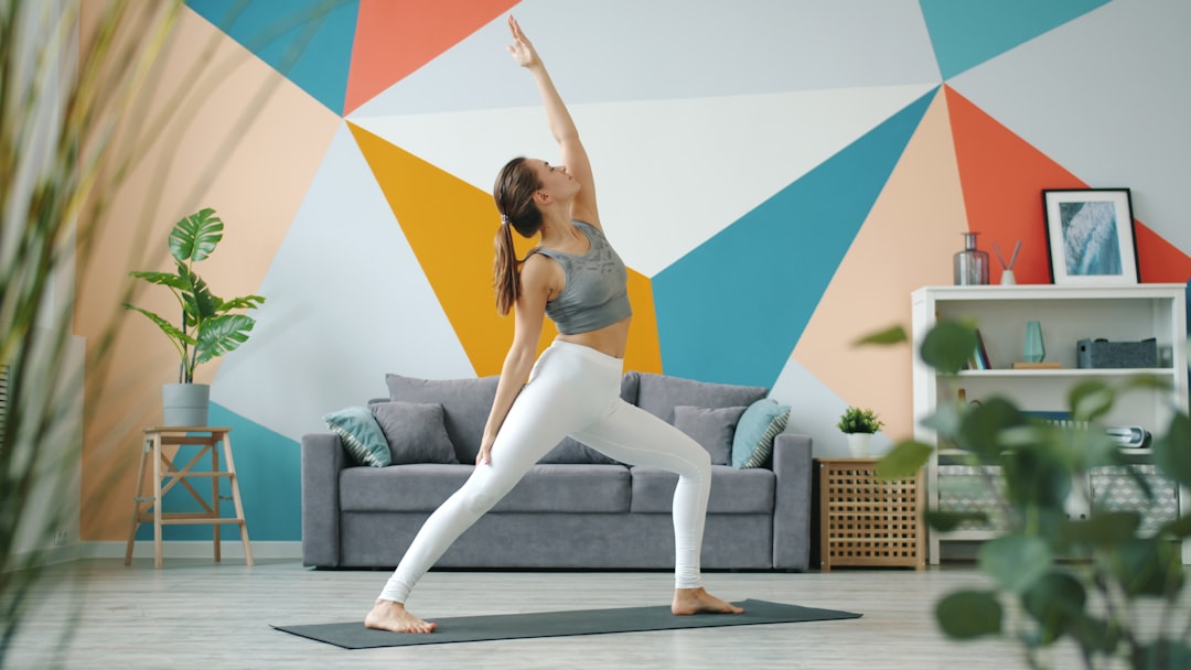 Photo patterned leggings